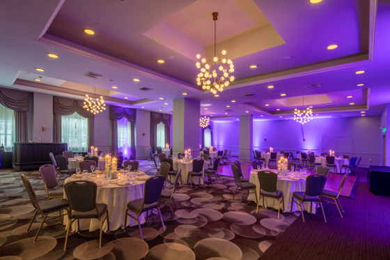 Hotel suite with sitting area, Collegian Hotel & Suites Syracuse NY